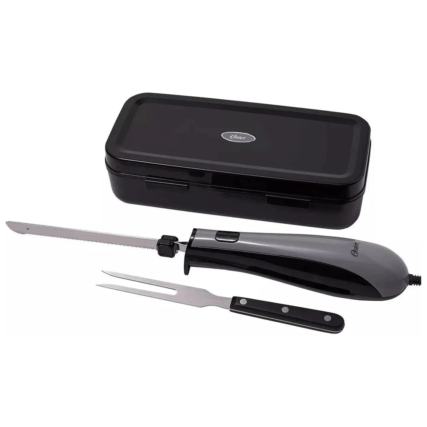 Better Chef Knives and Sets Oster Electric Carving Knife & Fork with Case - Refurbished
