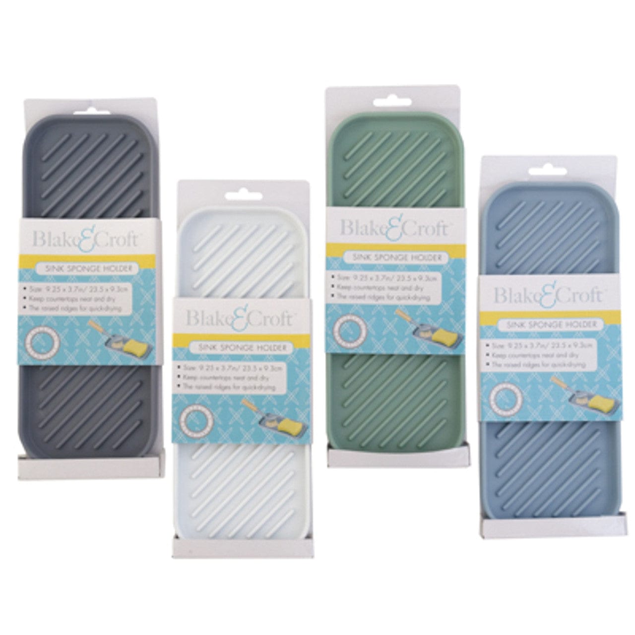 Blake&Croft Kitchen Gadgets SINK SPONGE HOLDER ASSRTD COLOR SINK SPONGE HOLDER ASSRTD COLOR