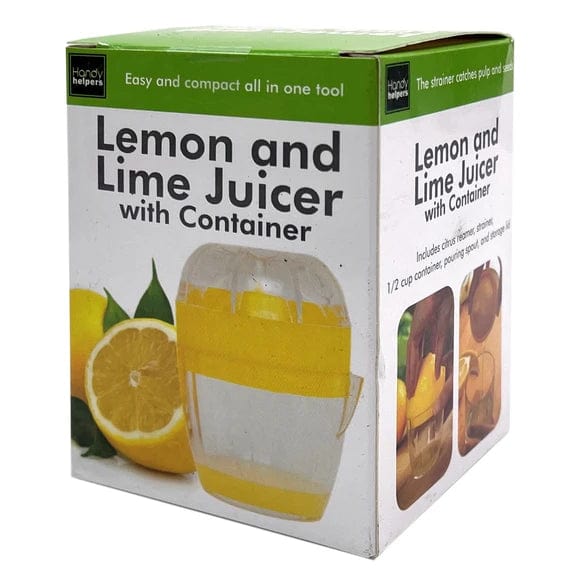Handy Helpers Gadgets Lemon and Lime Juicer with Container