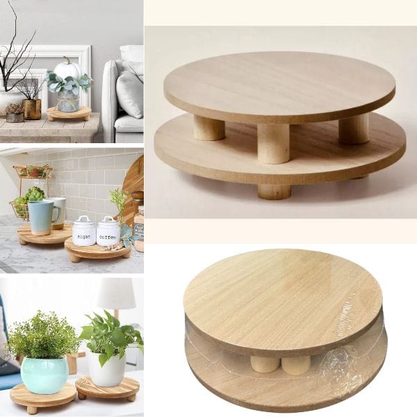 Kitchen Closeout Wood Risers 2count Wood Risers 2count