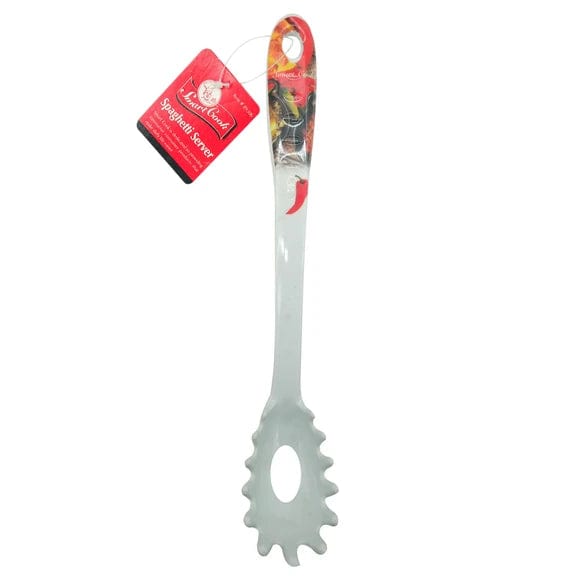 Smart Goods Utensils Melamine Spaghetti Server in Red Design