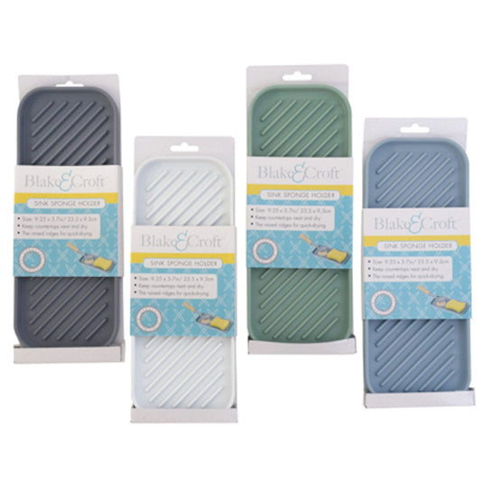 Blake&Croft Kitchen Gadgets SINK SPONGE HOLDER ASSRTD COLOR SINK SPONGE HOLDER ASSRTD COLOR