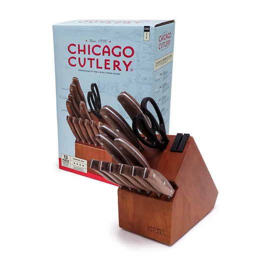 Chicago Cutlery Knives and Sets CHICAGO CLTRY 13PC BLOCK B&RRB