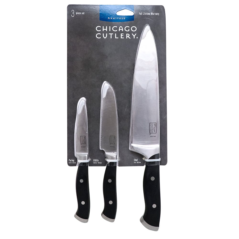 Chicago Cutlery Knives and Sets CHICAGO CTLRY 3PC KNIFE SET