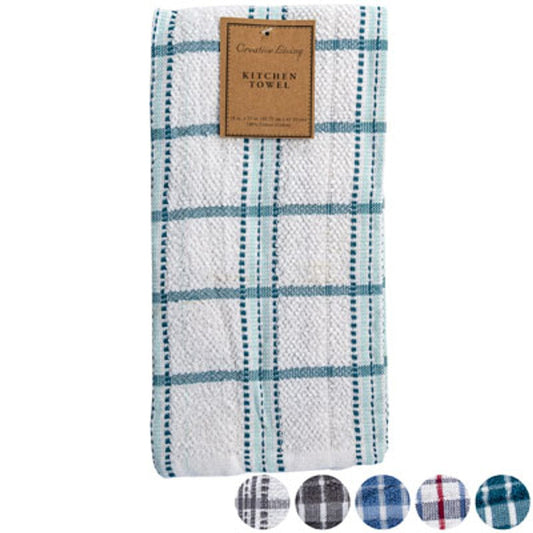 Creative Living Kitchen Towels KITCHEN TOWEL 18X25 YARN DYED KITCHEN TOWEL 18X25 YARN DYED