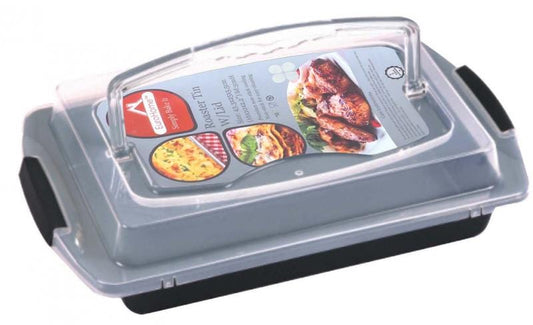 Euro-Ware Inc Bakeware Roaster w/ Lid 16.5" x 10" x 3.5"