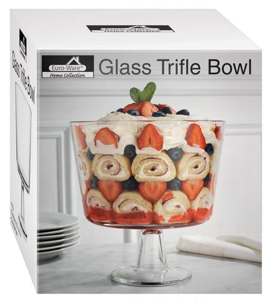 Euro-Ware Inc Gadgets Glass Trifle Bowl