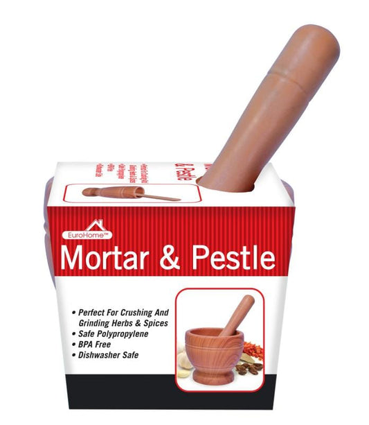 Euro-Ware Inc Kitchen Gadgets Mortar & Pestle – Wood Design