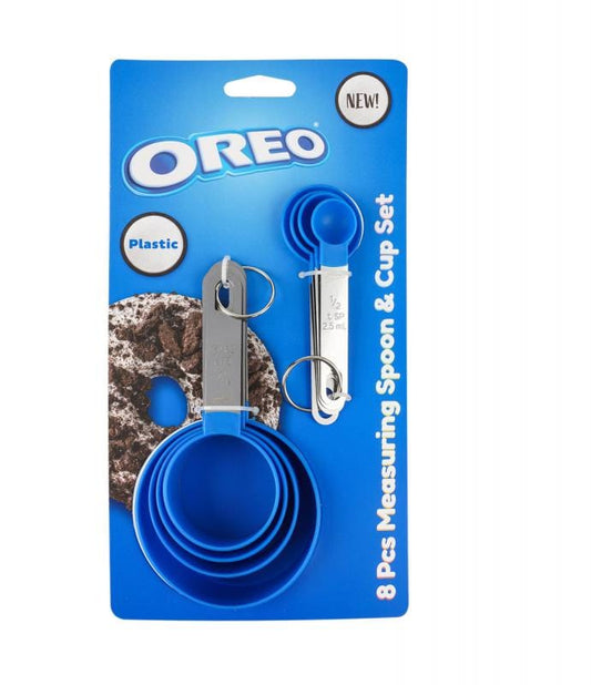 Euro-Ware Inc Kitchen Gadgets OREO 8PC MEASURING CUP & SPOON SET