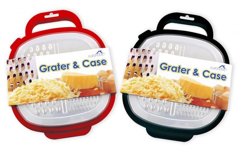 Euro-Ware Inc Kitchen Gadgets Stainless Steel Grater & Storage Case