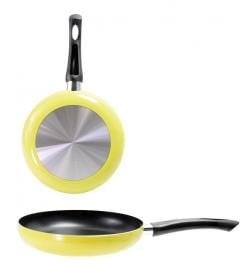 Euro-Ware Inc Red Non-Stick Aluminum Fry Pans - 8 inch (20cm)