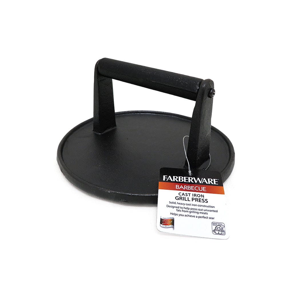 Farberware BBQ CAST IRON BARBECUE GRILL PRESS