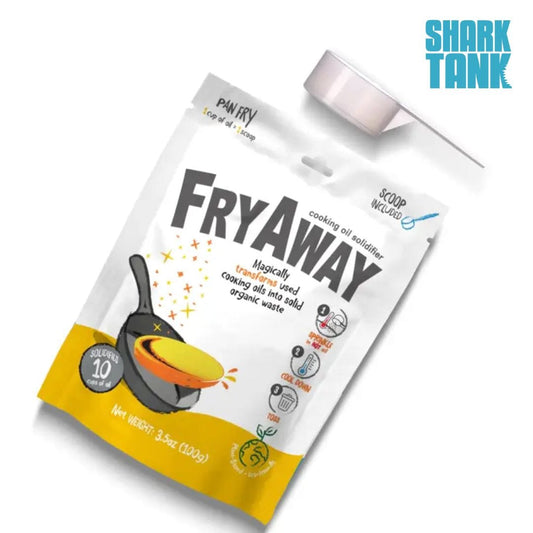 Fry Away Fryaway Pan Fry Scoop - Easy, Mess-Free Cooking Oil Disposal