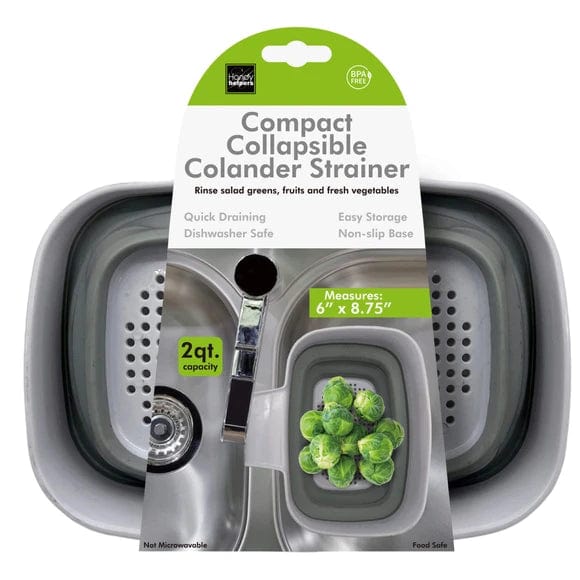 Handy Helpers Colander & Strainers Compact Collapsible Colander Strainer