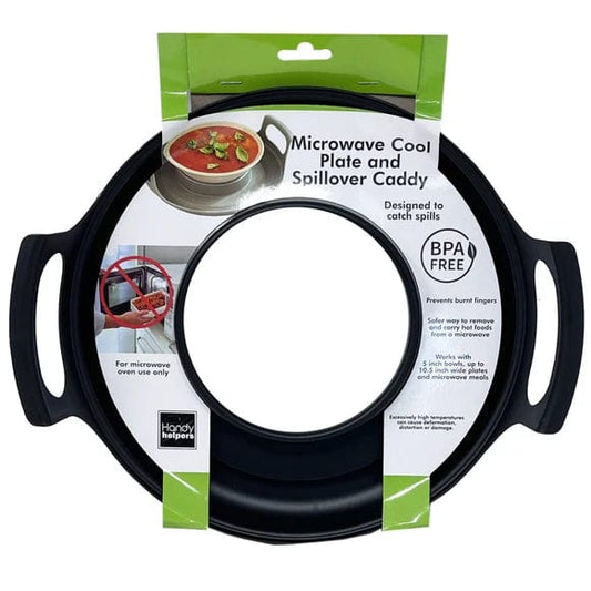 Handy Helpers Covers Microwave Cool Plate & Spillover Caddy