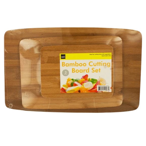 Handy Helpers Cutting Boards Bamboo cutting board set