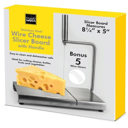 Handy Helpers Handy Helpers Wire Cheese Slicer Board