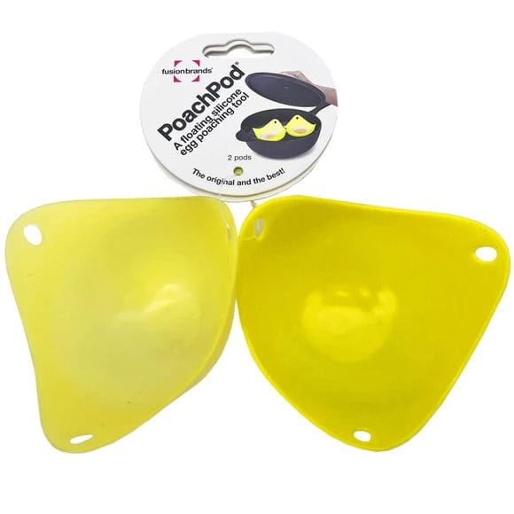 Handy Helpers Kitchen Gadgets FusionBrands Yellow Egg Poach Pod