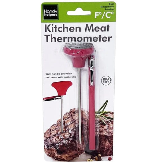 Handy Helpers Kitchen Meat Thermometer Red