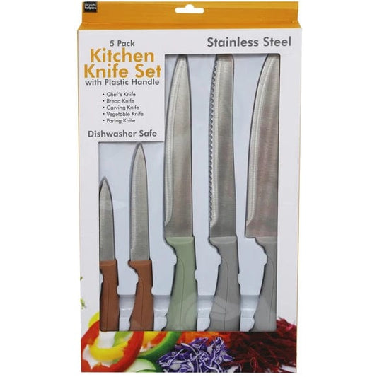 Handy Helpers Knives and Sets 5 pack Kitchen Knife Set