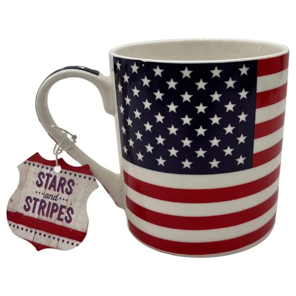 Home Essentials Drinkware 17 oz American Flag Mug