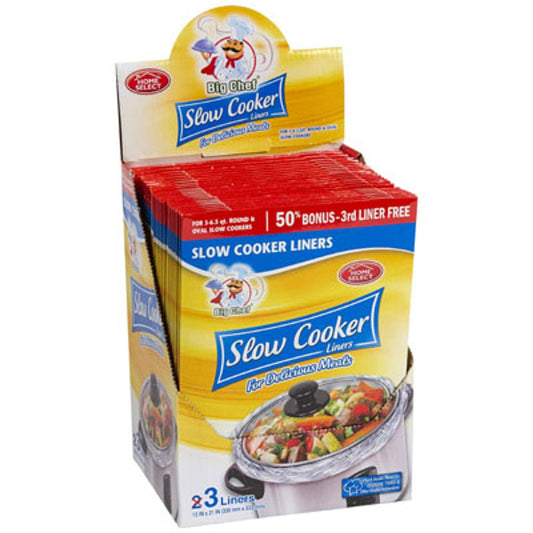 Home Select SLOW COOKER LINERS 3CT SLOW COOKER LINERS 3CT