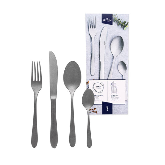 Keltum Flatware KELTUM 4PC FLATWARE SET MATTE