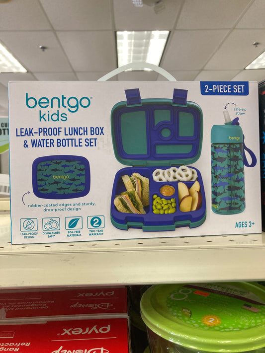 Kitchen Closeout bentgo Kids Lunch Set Shark bentgo Kids Lunch Set Shark