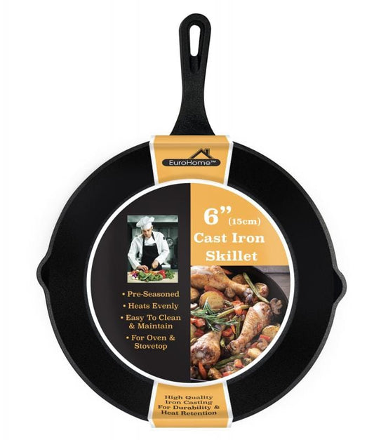 Kitchen Closeout Cast Iron 6 Inch CAST-IRON SKILLET