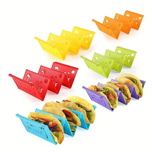 Kitchen Closeout Kitchen Gadgets Taco Holder Household Taco Stand Rack, Reusable Taco Holder Asst
