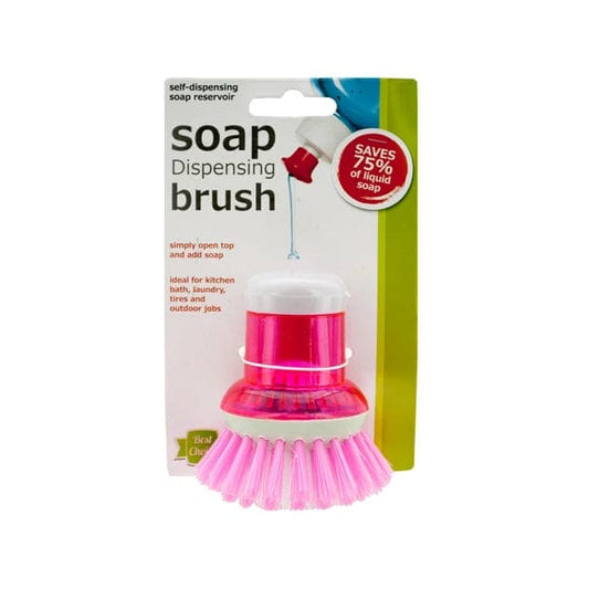 Kole Imports Household Cleaning Soap Dispensing Brush