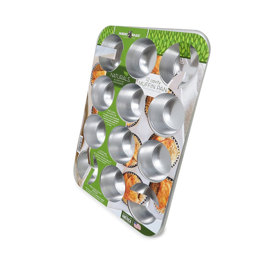 Nordicware Baking NORDIC MUFFIN PAN 12CP NATRLS