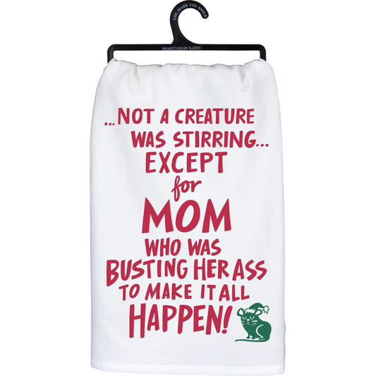 Primitives by Kathy Kitchen Towels Except For Mom Kitchen Towel Except For Mom Kitchen Towel