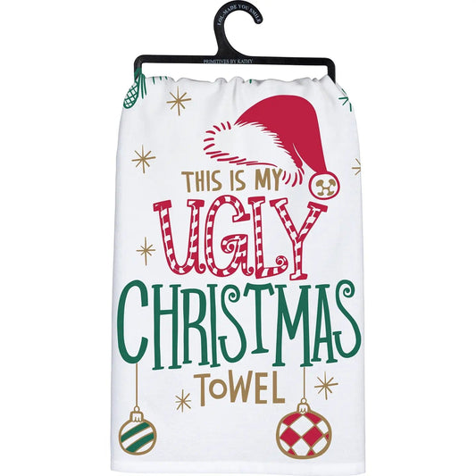 Primitives by Kathy Kitchen Towels My Ugly Christmas Towel Kitchen Towel My Ugly Christmas Towel Kitchen Towel