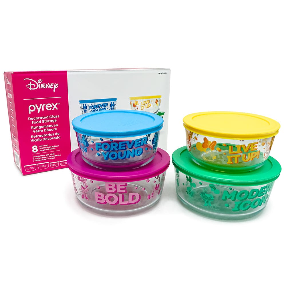 Pyrex Food Storage PYREX 8PC STRGE DISNEY NO AD