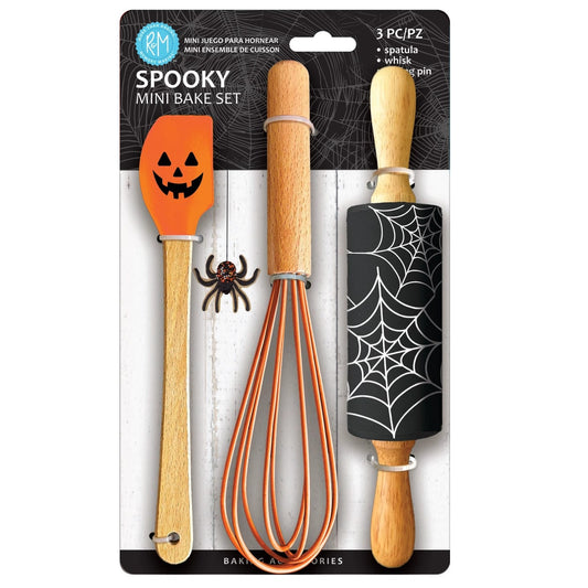 R&M International Bakeware Halloween 3PC Mini Baking Set