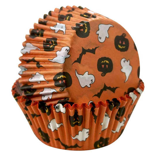 R&M International Baking Cupcake Liners Halloween /50