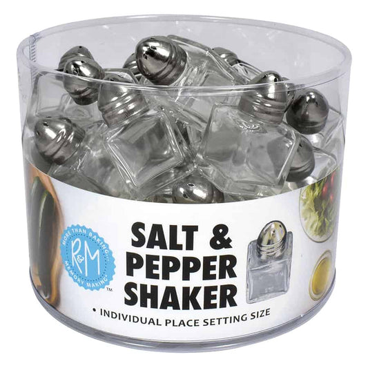 R&M International Gadgets Mini Salt & Pepper Shakers