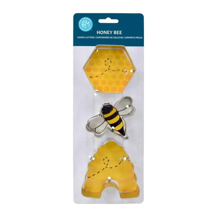 R&M International Honeybee 3pc Cookie Cutter Honeybee 3pc Cookie Cutter
