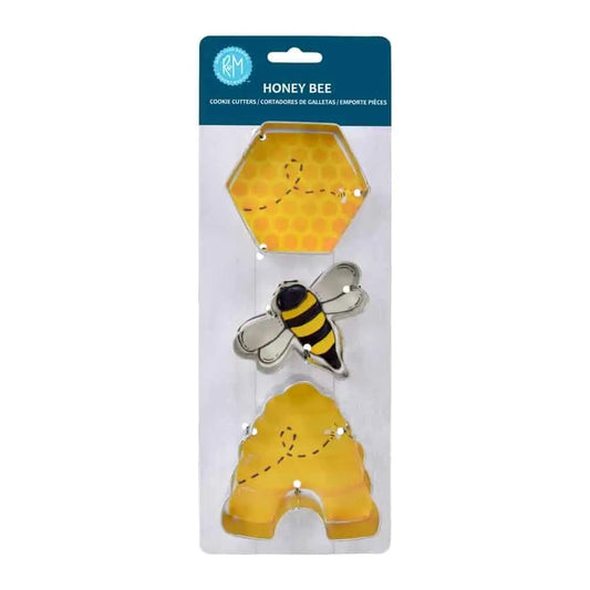R&M International Honeybee 3pc Cookie Cutter Honeybee 3pc Cookie Cutter