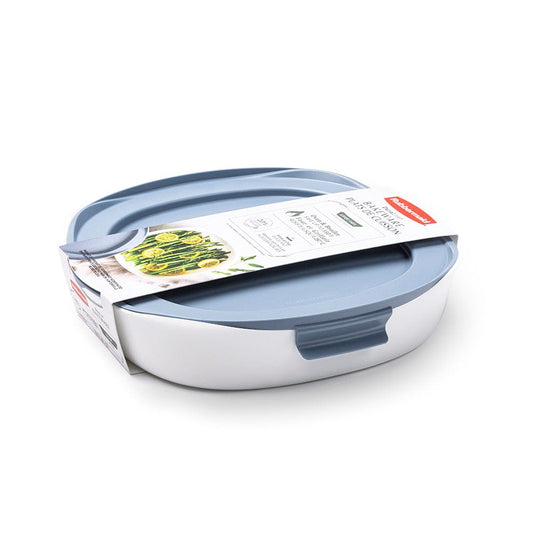RUBBERMAID Bakeware DURALITE 1.75QT BAKEWARE W/LID (Dark)
