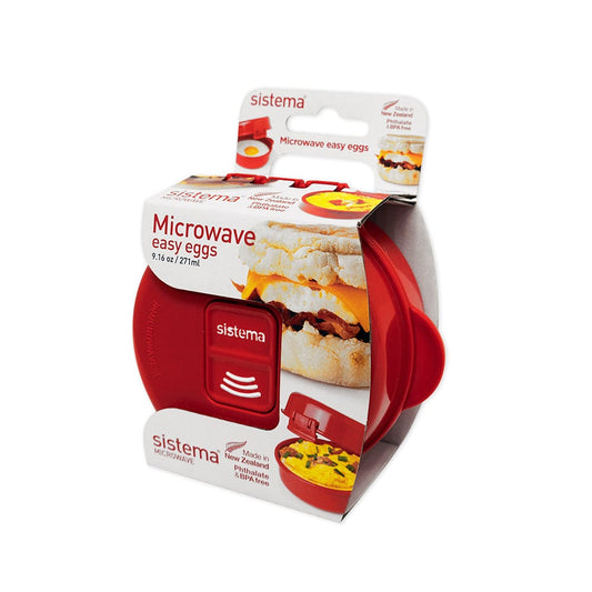 SISTEMA Food Storage SISTEMA MW EASY EGGS RED