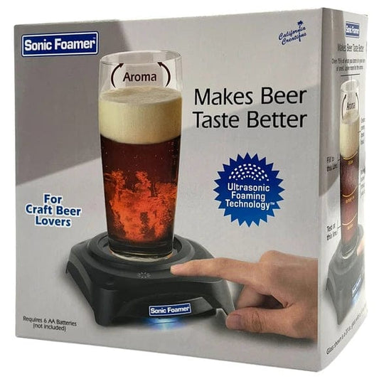 Sonic Foamer Drinkware California Creations Ultrasonic Beer Foamer