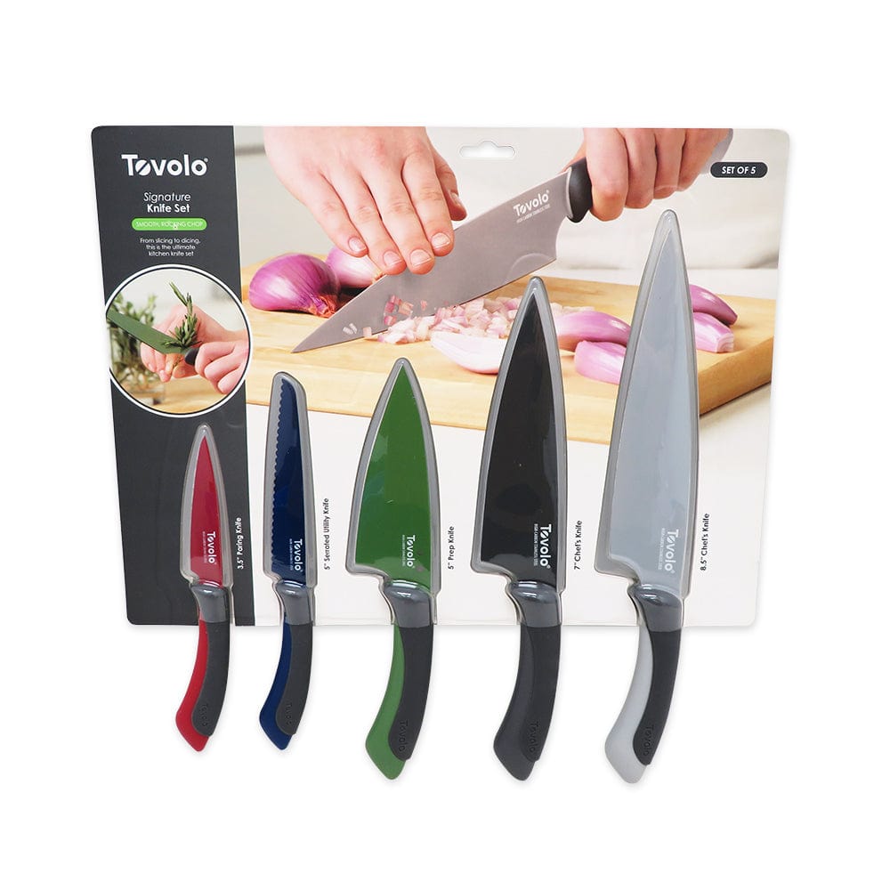 Tovolo Knives and Sets TOVOLO 5PC SS KNIFE SET SGNTRE